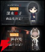 『サイレントヒル f』深水雛子と狐面の男がねんどろいどに。付属パーツに鉄パイプが欲しい