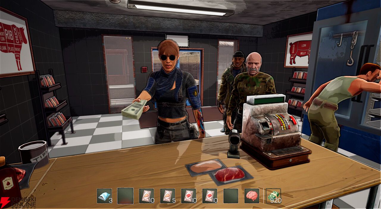 ゾンビの肉屋となり人間とモンスター相手に新鮮な肉を売る『ZOMBUTCHER：Monster Business Simulator』発表