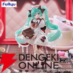 【初音ミク×チロルチョコ】チロルミクのTrio-Try-iTフィギュアが展開開始。メルティな表現やベレー帽など愛らしいイラストを忠実に立体化