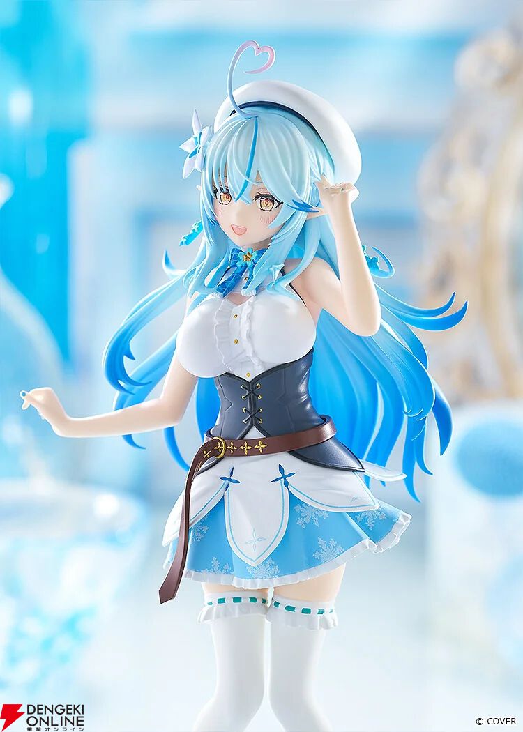 ホロライブ】雪花ラミィがコートを脱いだ涼し気な姿でフィギュア化
