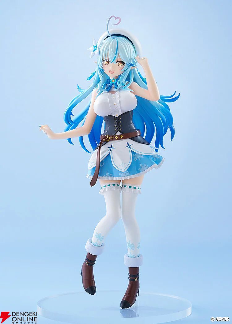 ホロライブ】雪花ラミィがコートを脱いだ涼し気な姿でフィギュア化