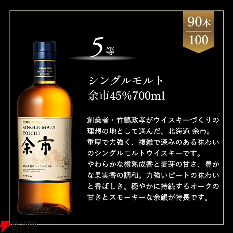 6,620円で山崎12年、イチローズモルト20th、山崎NV、白州NV、余市が