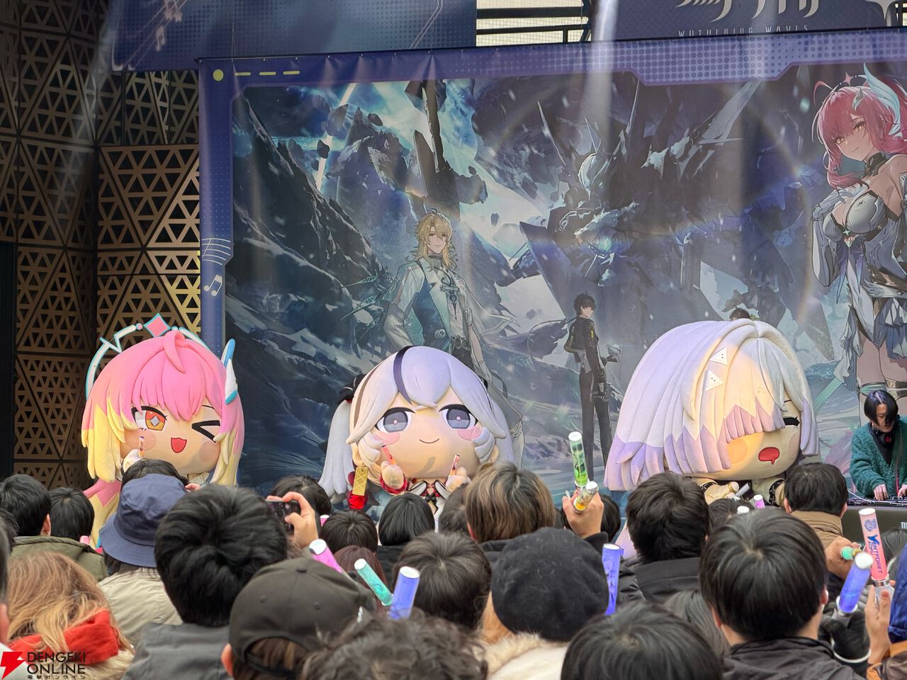 雪の池袋を激熱に変えた『鳴潮』ライブ“WUWA TOGETHER”レポ。推しの