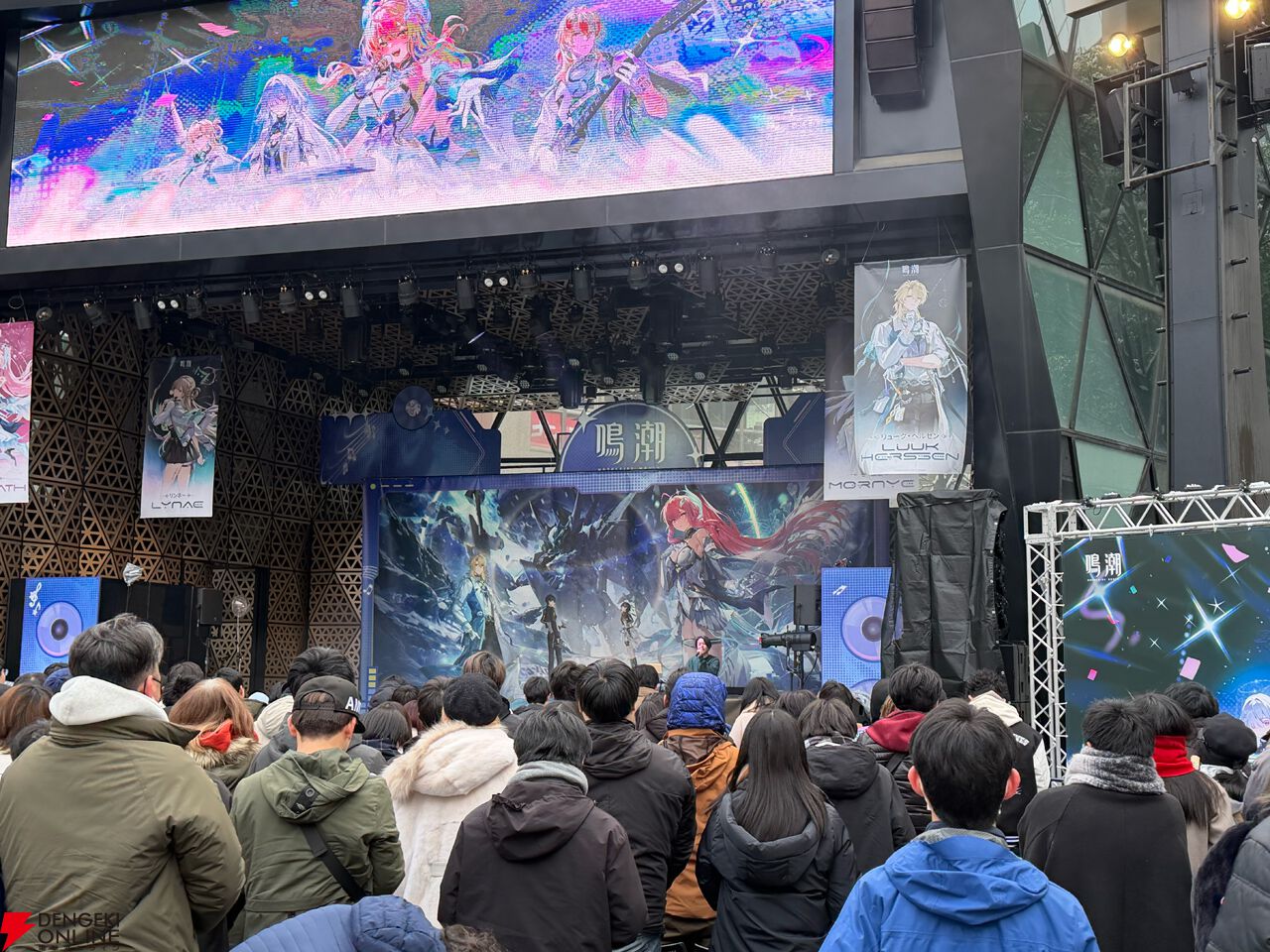 雪の池袋を激熱に変えた『鳴潮』ライブ“WUWA TOGETHER”レポ。推しの