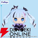 【雪ミク】頭の上から覗くクロミもかわいいきゅるまるBIGぬいぐるみが展開中