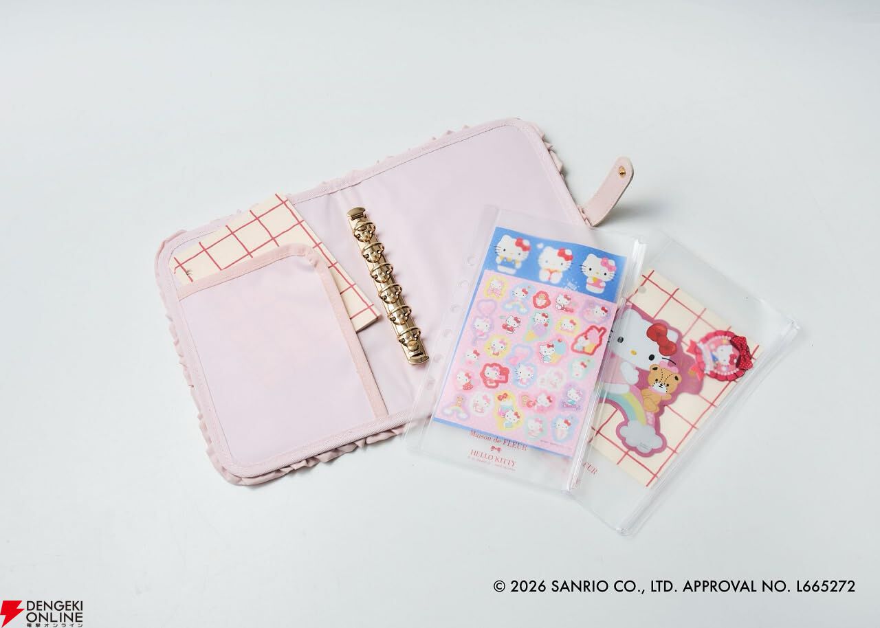 ハローキティ×Maison de FLEUR】コラボのスペシャルムックが予約受付中