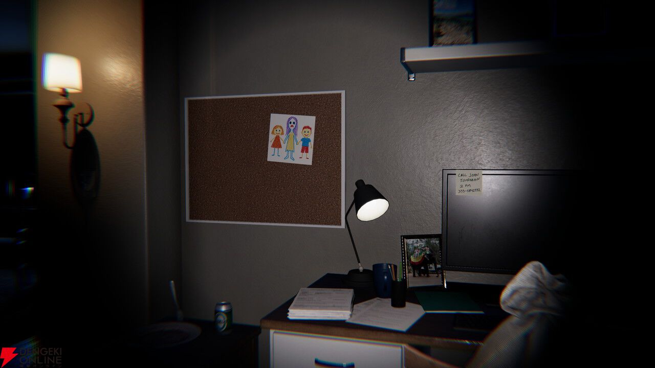 瞬きで現実と幻の異変を見極めるアノマリーホラー『The Floor Above』4月配信。無料デモ版も公開中