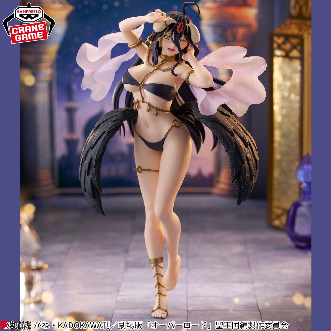 オーバーロード』セクシーな踊り子衣装のアルベドに目が釘付け。千夜