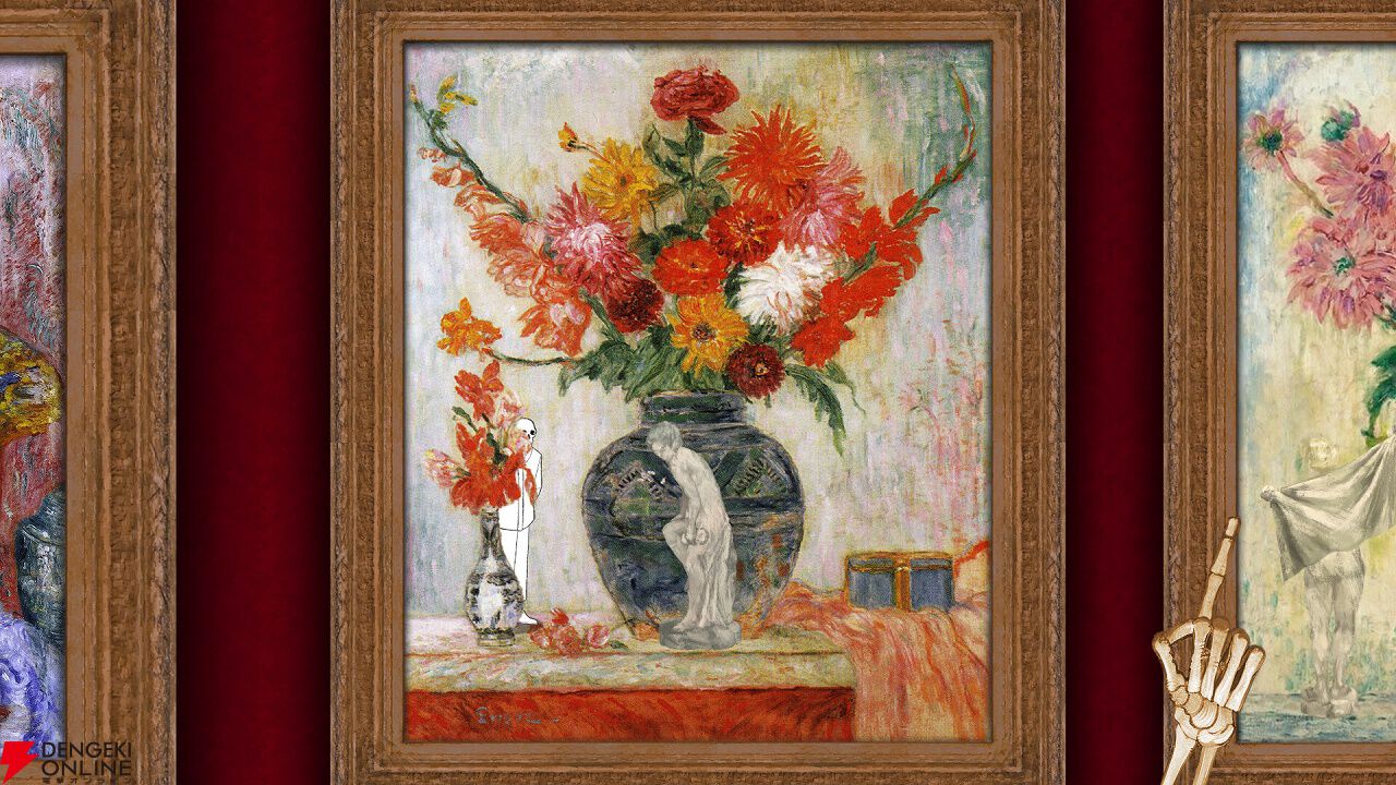 Please, Touch The Artwork 2』は芸術好きなガイコツになって絵画の中