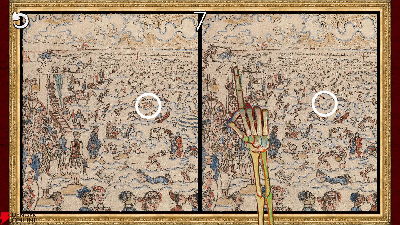 Please, Touch The Artwork 2』は芸術好きなガイコツになって絵画の中