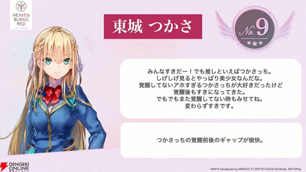 『ヘブバン』キャラ＆スタイル人気投票（4周年）の結果が発表。手塚は2/13実装、強力な雷アタッカー【2/12生放送まとめ】
