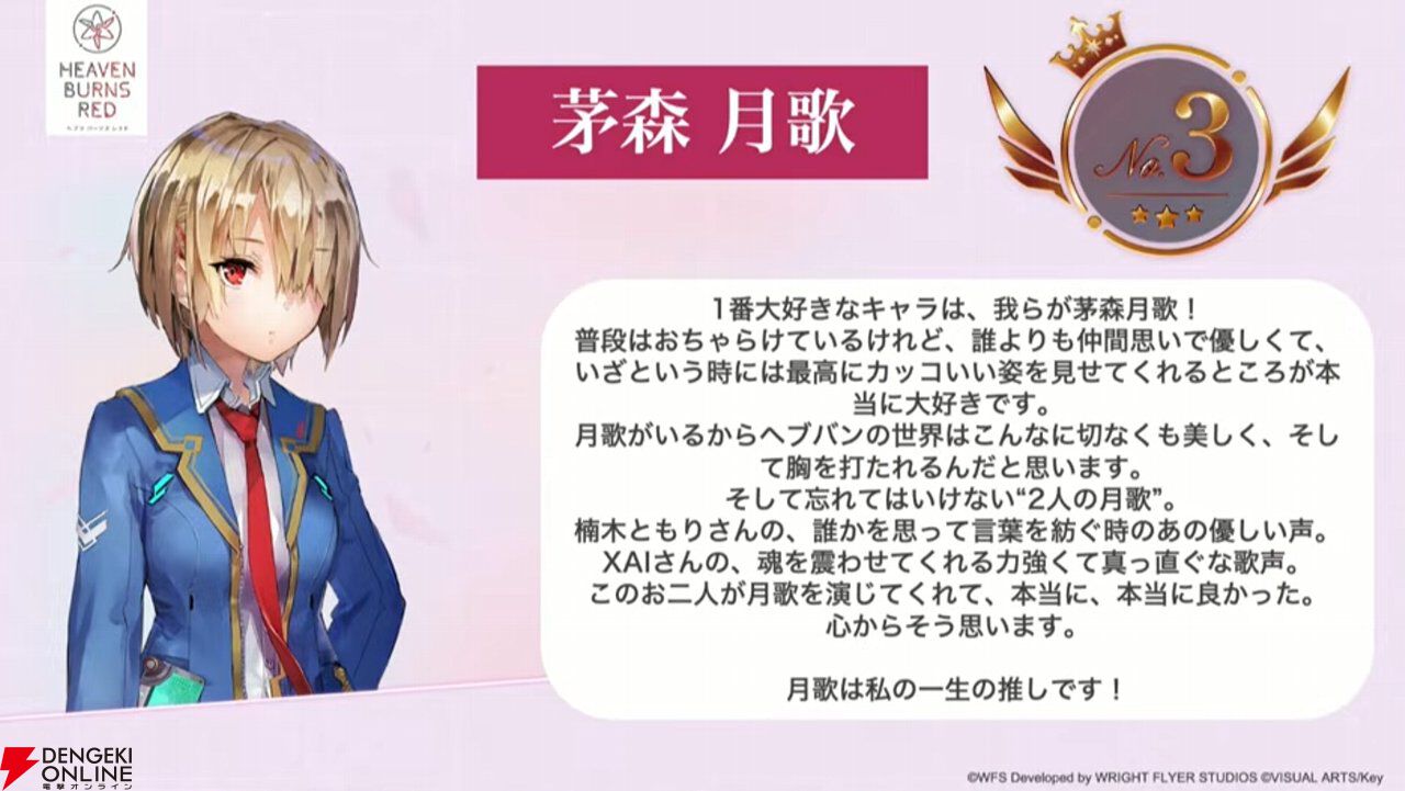 『ヘブバン』キャラ＆スタイル人気投票（4周年）の結果が発表。手塚は2/13実装、強力な雷アタッカー【2/12生放送まとめ】
