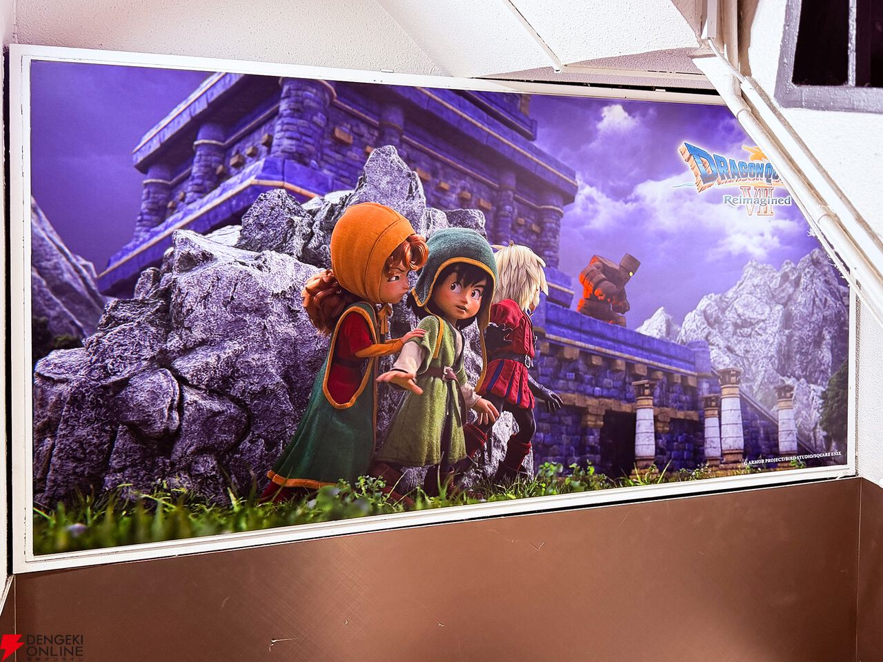 ドラクエ7』リメイク石版風フレンチトーストは厚みがあって、とろける