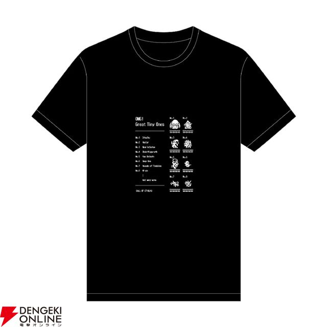 『クトゥルフ神話TRPG』ちいちゃきもの Tシャツ