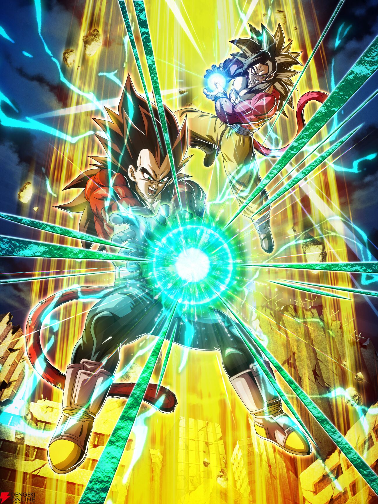 画像5/21＞『ドラゴンボールZ ドッカンバトル』超サイヤ人4ベジータ