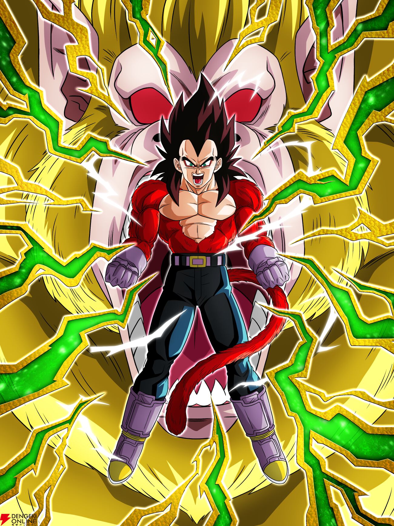 ドラゴンボールZ ドッカンバトル』超サイヤ人4ベジータ＆孫悟空