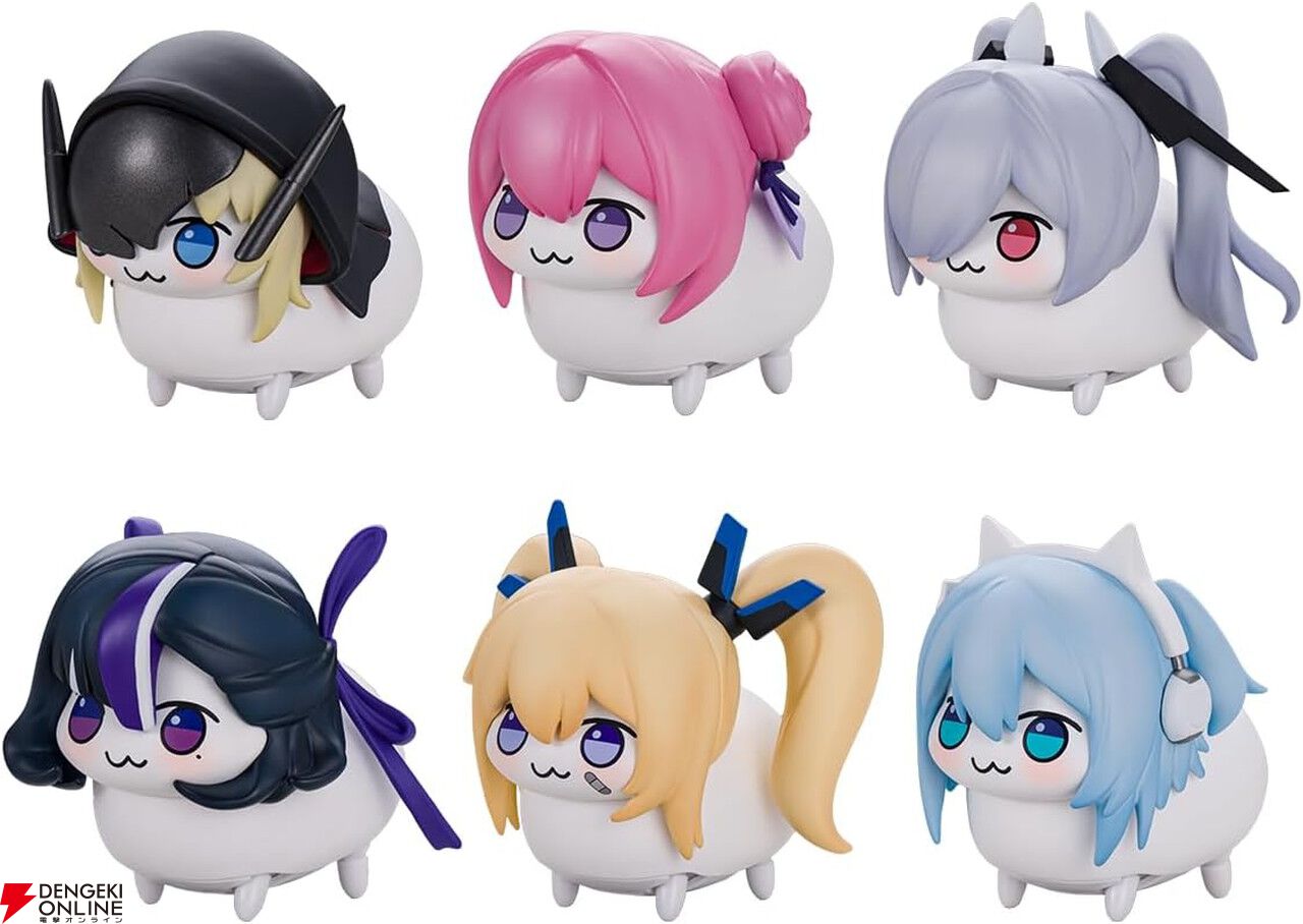 勝利の女神 NIKKE アクションホビーコレクション　シークレット NIKKE』DORO＆DORO化したシンデレラやシュエン、シフティーたちが電動