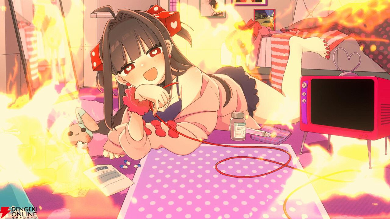 メンヘラちゃんと血を賭けてチンチロするデッキ構築ローグライト『メンヘラリウム』本日2/18リリース