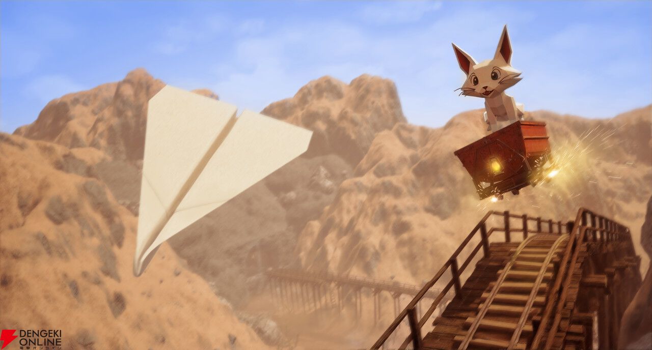 手紙になり受取人を探して世界を旅する『Origament：A Paper Adventure』まもなく発売。体験版も配信中