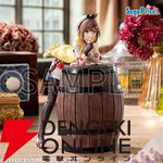 『ライザのアトリエ』ライザとリラを樽型台座でディスプレイ。単体でも組み合わせてもかわいいLuminastaフィギュア