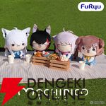 【ホロライブ】白上フブキ、大神ミオらのもちぴこぬいぐるみや獅白ぼたんのぬーすとフィギュアなど夏のフリュープライズが熱い