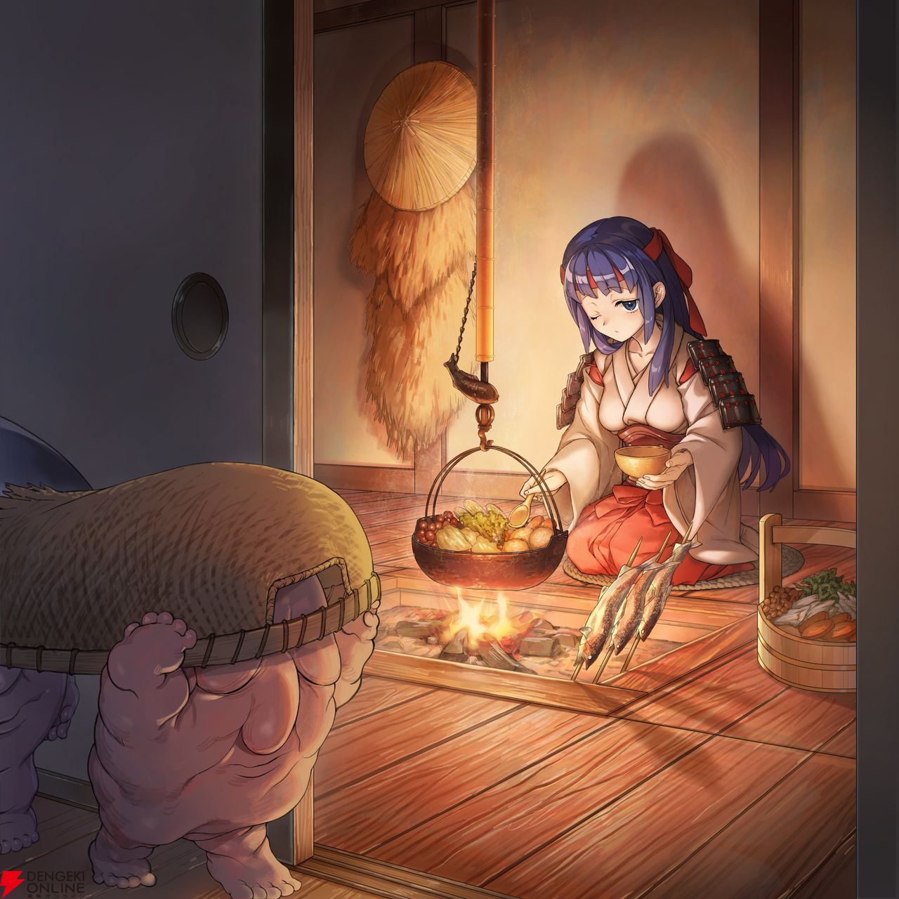 思考型ローグライクホラーアクション『深 四のの目 陰陽の巫女』ゲーム