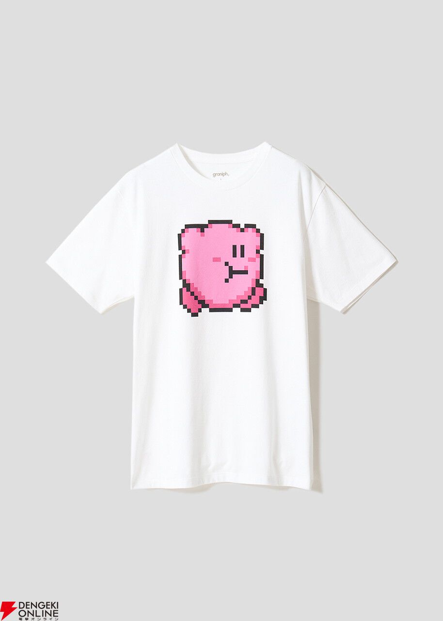 グラニフ×カービィ コラボシャツ　S グラニフと『星のカービィ』が初コラボ。Tシャツ、半袖シャツ、バッグ