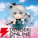 【東方Project】魂魄妖夢と十六夜咲夜がゆっくり風デフォルメフィギュア化。付属パーツのゆるゆるな表情もかわいい