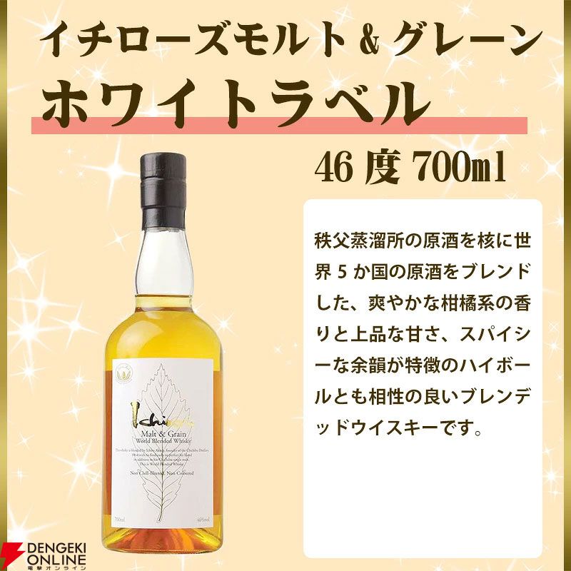 4,950円で響BC、山崎NV、イチローズモルトMWR・ホワイトラベルのどれか