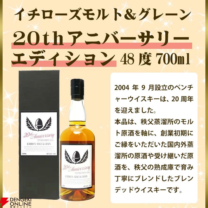 10,230円で響21年、山崎12年、イチローズモルト20thなどを狙える
