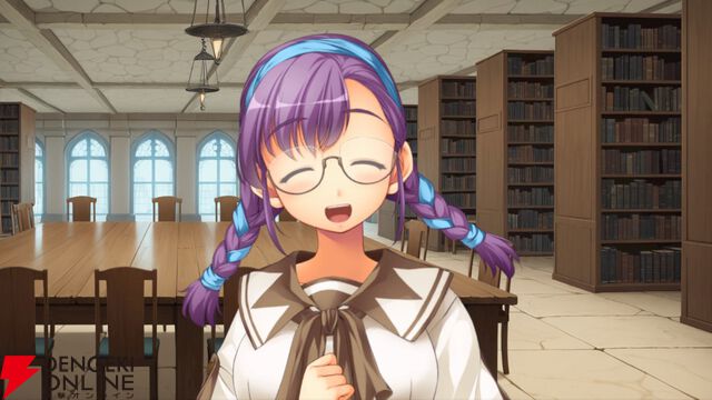 『悠久幻想曲リバイバル』恋に恋する小説家志望の眼鏡っ娘シェリル。暴走し始めたらトリーシャチョップ！（スタッフコメントあり）