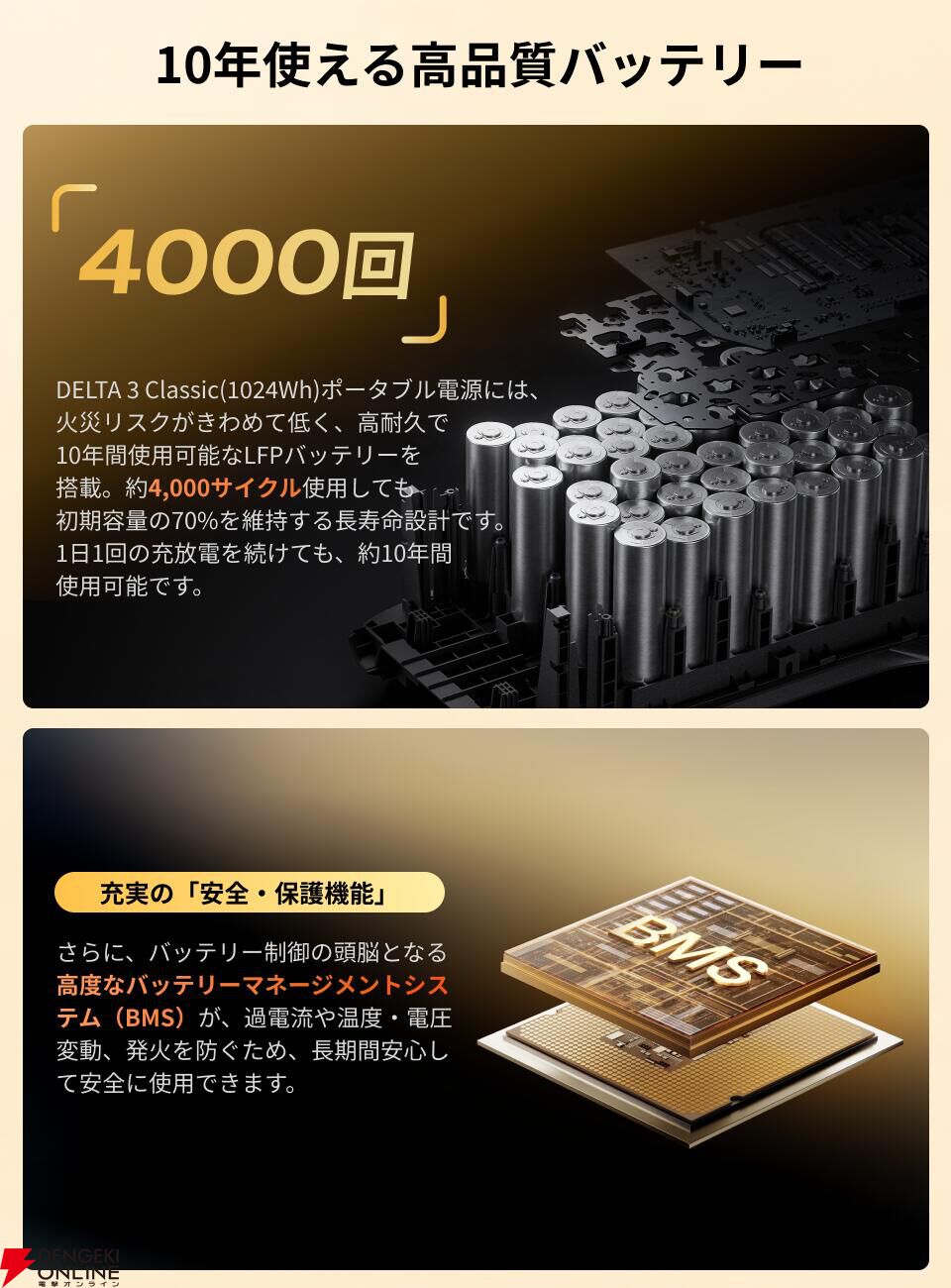 『EcoFlow ポータブル電源 DELTA 3 Classic』