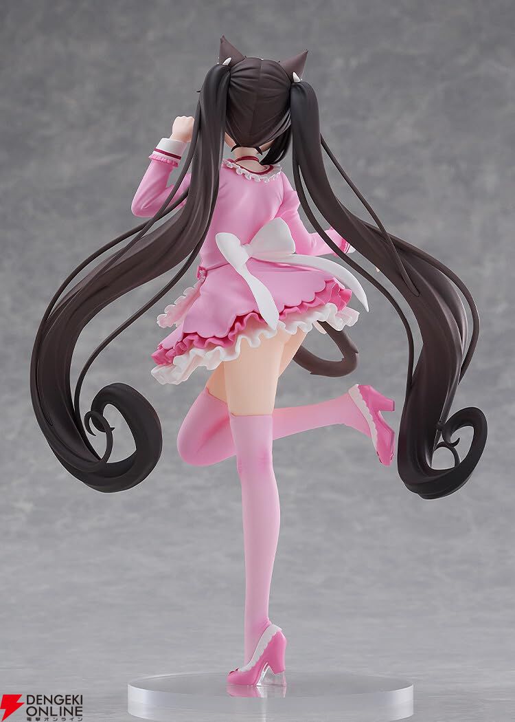 ネコぱら』より双子ネコの姉・ショコラが立体化。キュートな冬服姿が