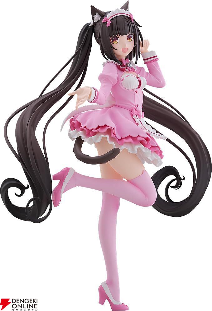ネコぱら』より双子ネコの姉・ショコラが立体化。キュートな冬服姿が