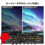 MAXZEN プロジェクター MP-D12HC-WH