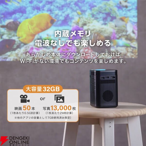 MAXZEN プロジェクター MP-D12HC-WH