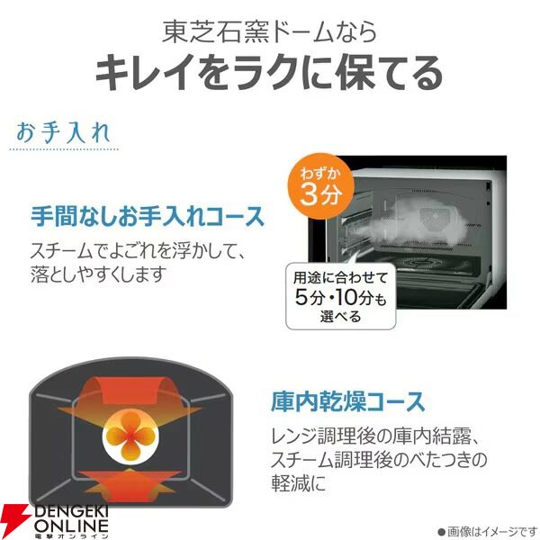 TOSHIBA（東芝）過熱水蒸気オーブンレンジ『石窯ドーム ER-D7000B』