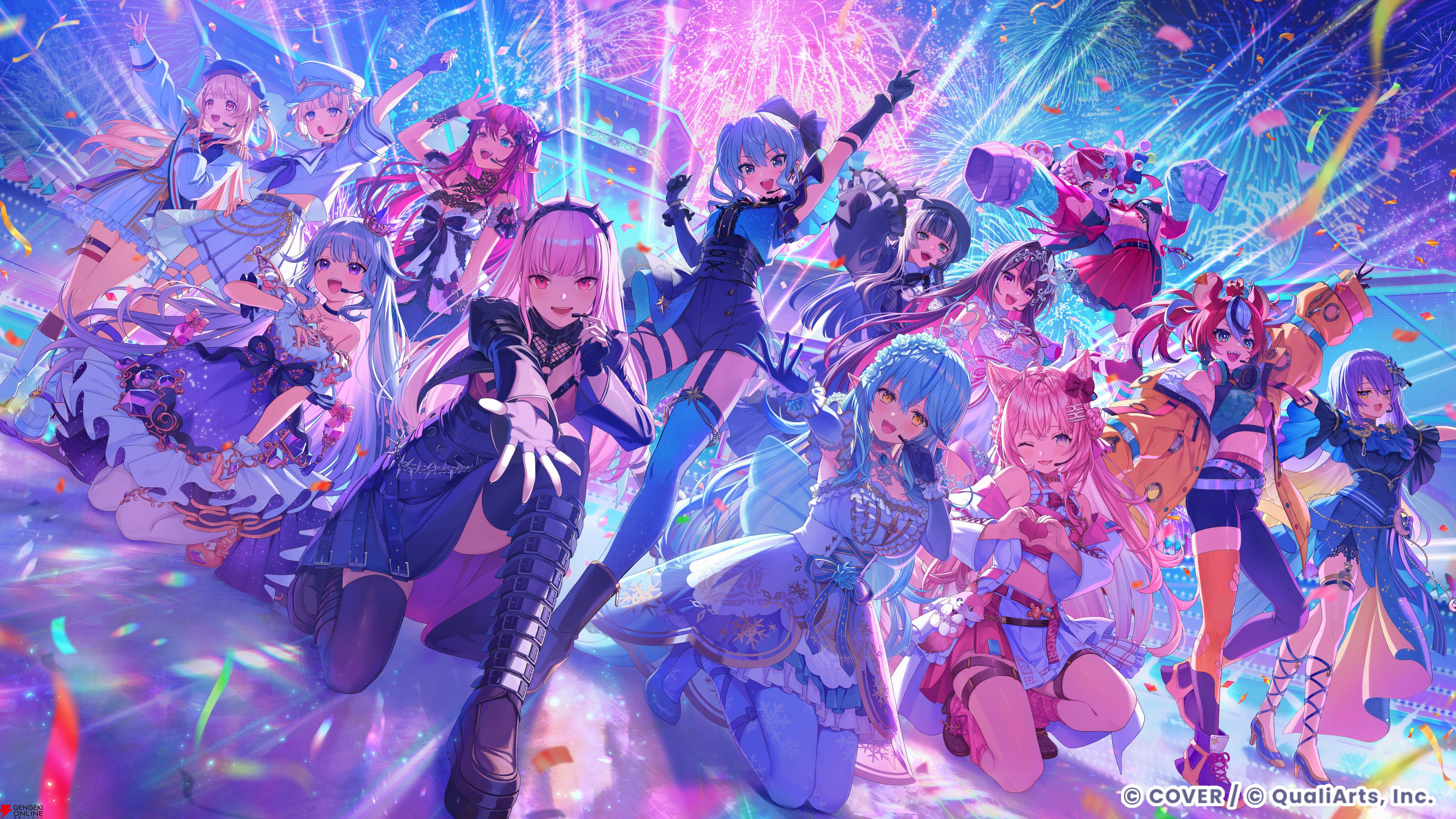 『hololive Dreams（ホロドリ）』の事前登録受け付け開始。“hololive SUPER EXPO”にてキービジュアル、音ゲーだけではない新たなゲームシステムなども公開