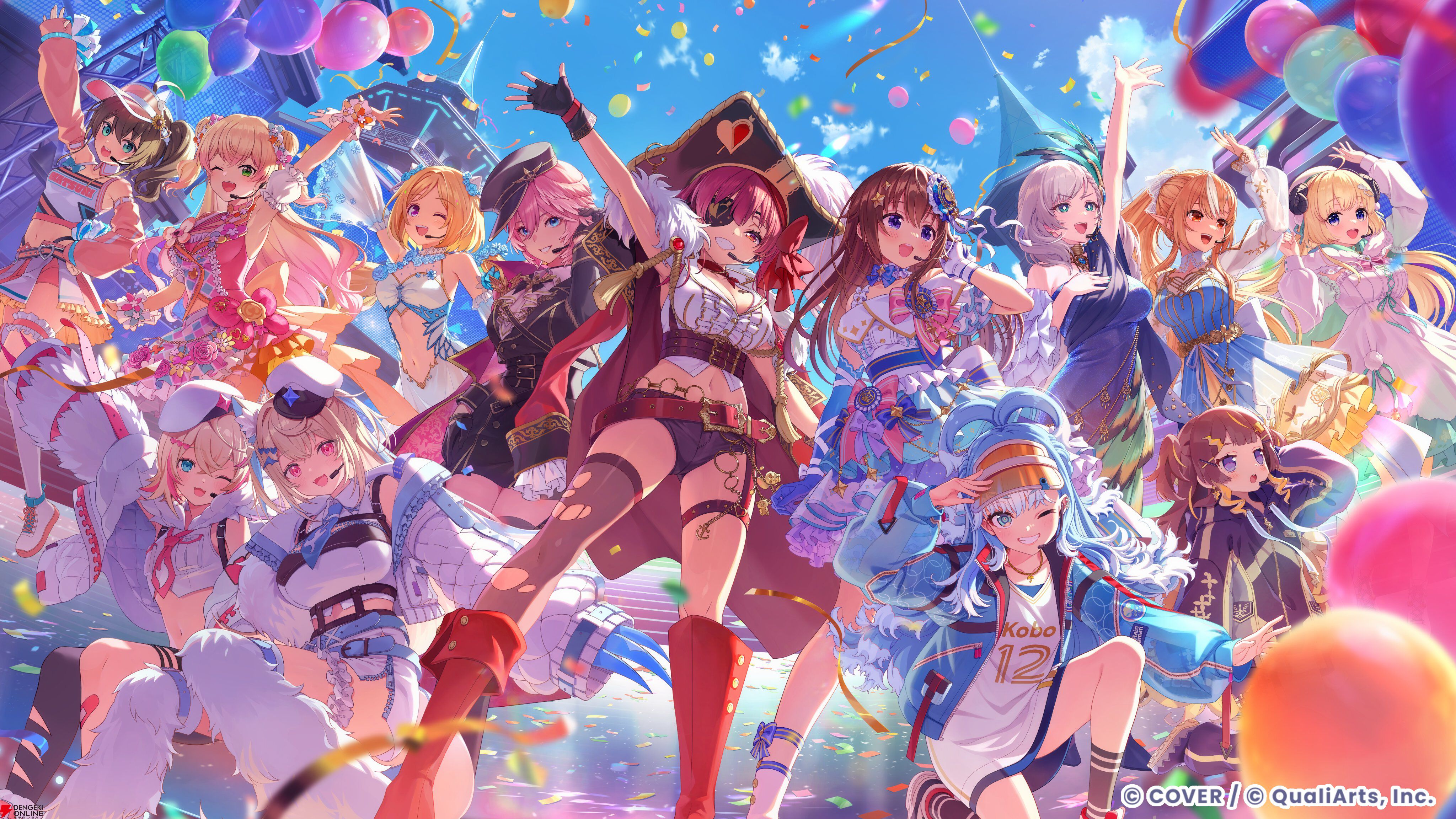 『hololive Dreams（ホロドリ）』の事前登録受け付け開始。“hololive SUPER EXPO”にてキービジュアル、音ゲーだけではない新たなゲームシステムなども公開
