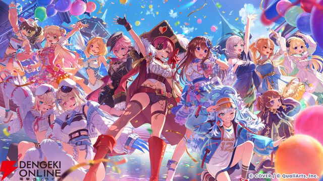 『hololive Dreams（ホロドリ）』の事前登録受け付け開始。“hololive SUPER EXPO”にてキービジュアル、音ゲーだけではない新たなゲームシステムなども公開