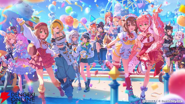 『hololive Dreams（ホロドリ）』の事前登録受け付け開始。“hololive SUPER EXPO”にてキービジュアル、音ゲーだけではない新たなゲームシステムなども公開