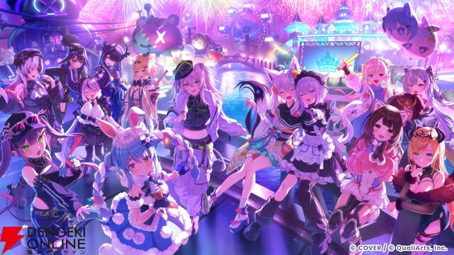 『hololive Dreams（ホロドリ）』の事前登録受け付け開始。“hololive SUPER EXPO”にてキービジュアル、音ゲーだけではない新たなゲームシステムなども公開
