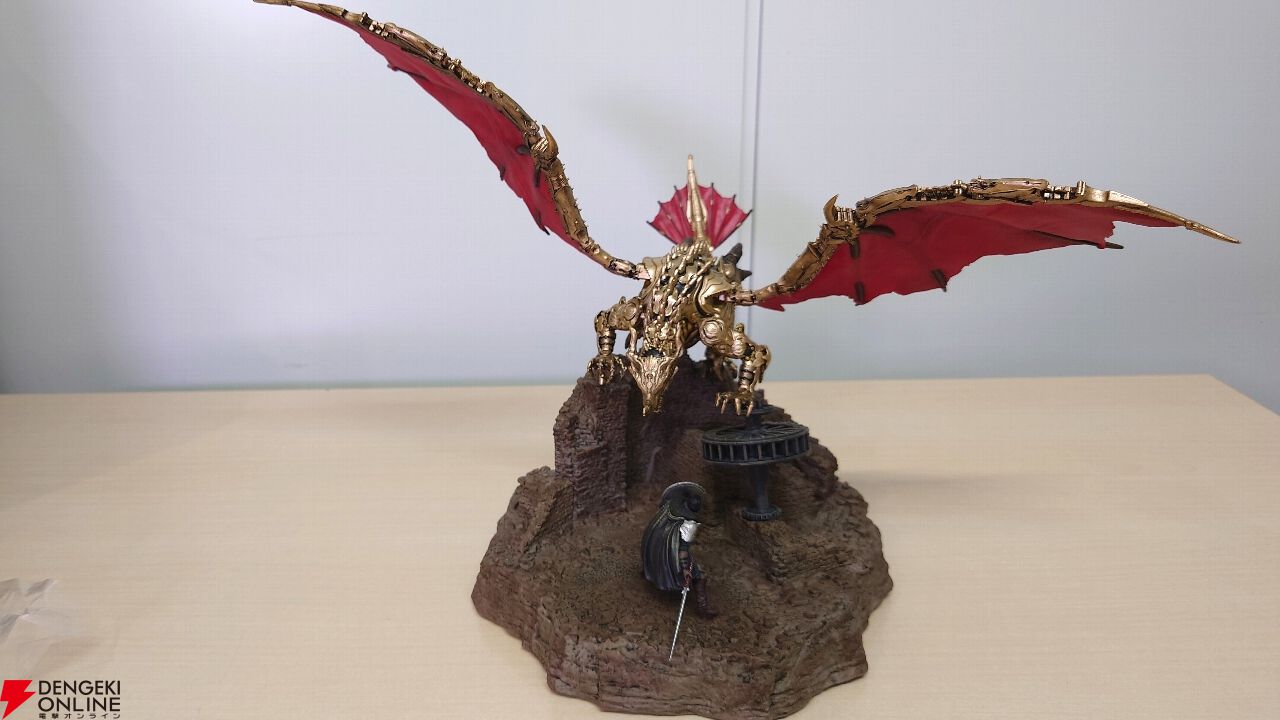 紅の砂漠 コレクターズエディション ジオラマ「ジオラマのみ」 紅の砂漠、本日発売】限定版を早速開封してみた。ド迫力の主人公vs