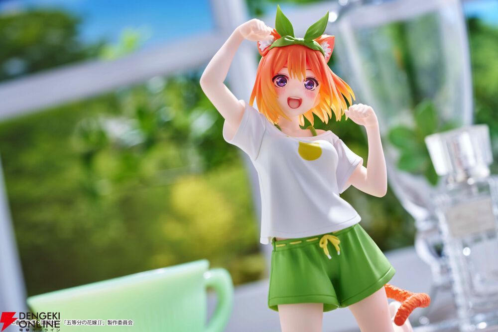 五等分の花嫁】ネコミミ＆しっぽがとってもキュート♪ 中野四葉の
