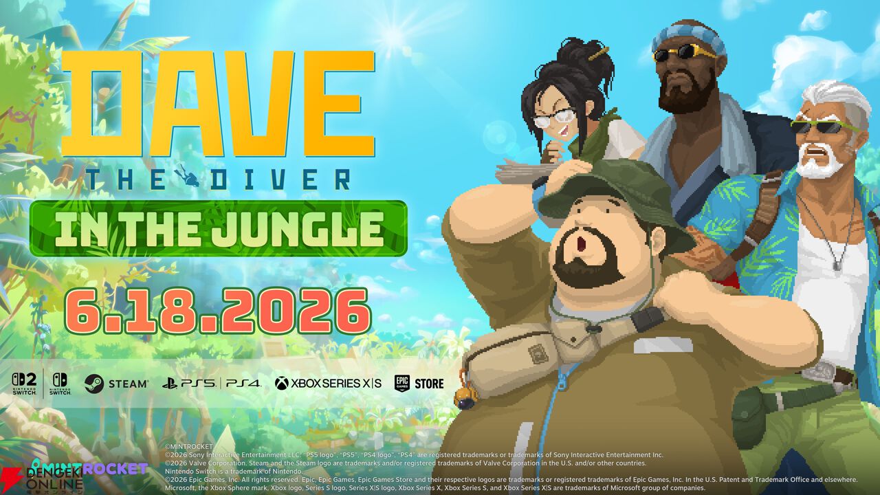 デイヴ・ザ・ダイバー』大型DLC“In the Jungle”が6/18に配信。PS5