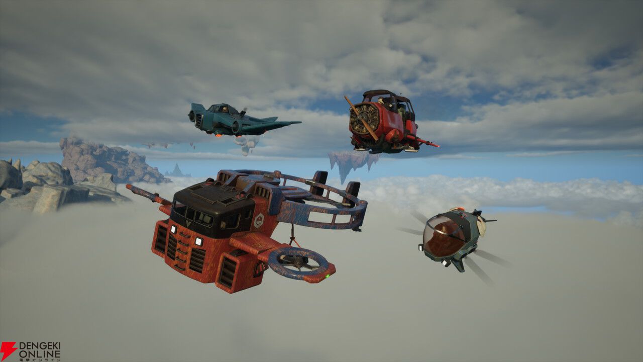 空島探索サバイバル『ATMOSFAR』4月～6月に早期アクセス開始決定。ストーリーに触れる新動画が公開