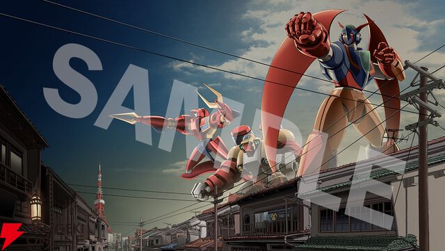 『70年代風ロボットアニメ ゲッP-X』店舗特典が公開。オリジナルスタッフ描き下ろしの豪華イラストは必見