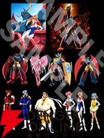 『70年代風ロボットアニメ ゲッP-X』店舗特典が公開。オリジナルスタッフ描き下ろしの豪華イラストは必見