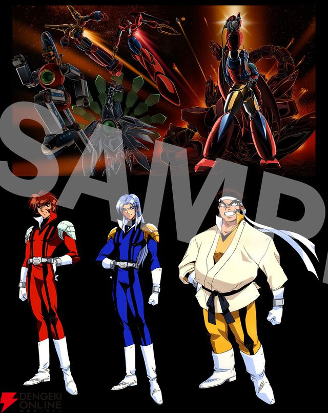 『70年代風ロボットアニメ ゲッP-X』店舗特典が公開。オリジナルスタッフ描き下ろしの豪華イラストは必見