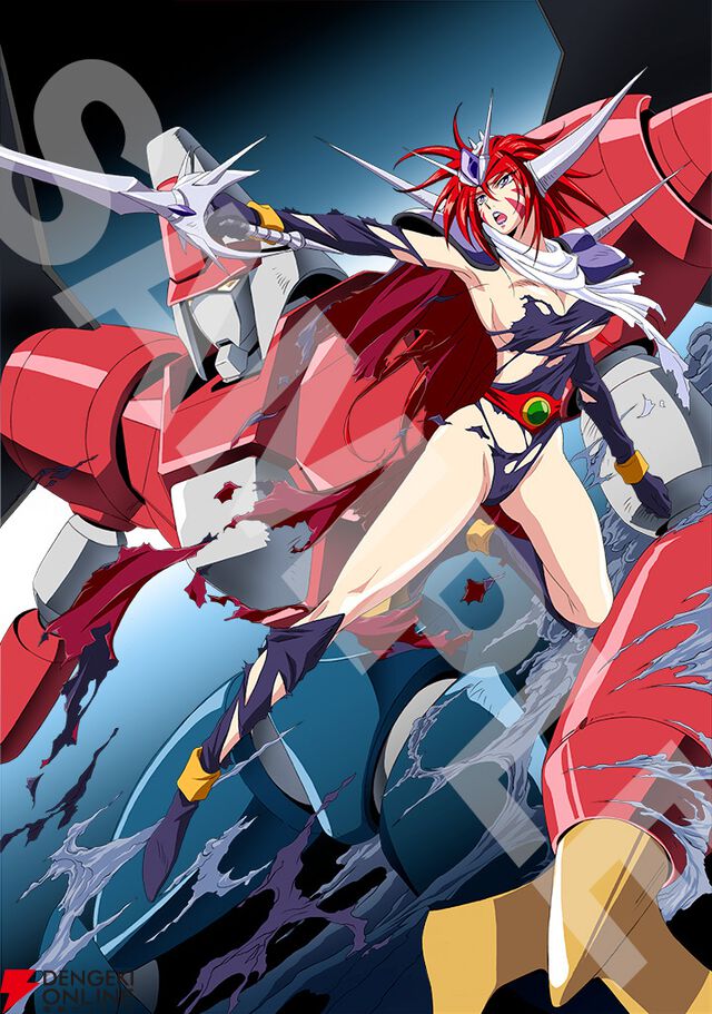 『70年代風ロボットアニメ ゲッP-X』店舗特典が公開。オリジナルスタッフ描き下ろしの豪華イラストは必見